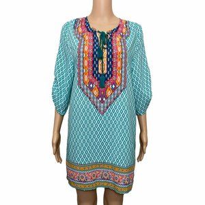 Urban co co dress multicolor long sleeve size S